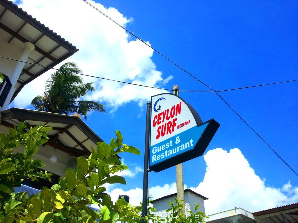 Ceylon Surf Guest And Restaurant Weligama Exterior foto